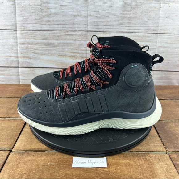 Under Armour Curry 4 Flotro ‘Jet Grey’ - Picture 3 of 10